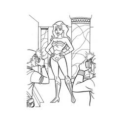 Wonder Woman (Superheroes and Supervillains) coloring page #196952 to print and color