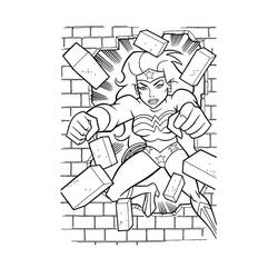 Wonder Woman (Superheroes and Supervillains) coloring page #196967 to print and color
