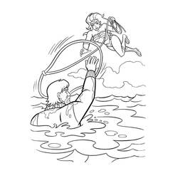 Wonder Woman (Superheroes and Supervillains) coloring page #196973 to print and color