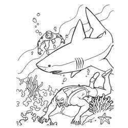 Coloring page: Aquaman (Superheroes) #84974 - Printable coloring pages