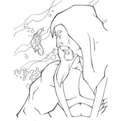Coloring page: Aquaman (Superheroes) #84980 - Free Printable Coloring Pages
