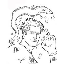 Coloring page: Aquaman (Superheroes) #84987 - Free Printable Coloring Pages