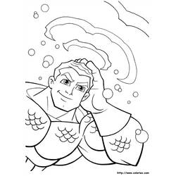 Coloring page: Aquaman (Superheroes) #85021 - Free Printable Coloring Pages