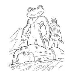 Coloring page: Aquaman (Superheroes) #85023 - Free Printable Coloring Pages