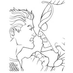 Coloring page: Aquaman (Superheroes) #85025 - Free Printable Coloring Pages