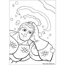 Coloring page: Aquaman (Superheroes) #85051 - Free Printable Coloring Pages