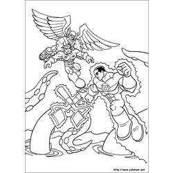Coloring page: Aquaman (Superheroes) #85056 - Printable coloring pages