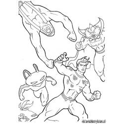 Coloring page: Aquaman (Superheroes) #85105 - Printable coloring pages