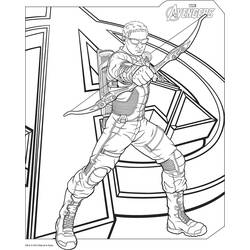 Coloring page: Avengers (Superheroes) #74024 - Free Printable Coloring Pages