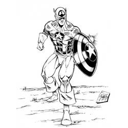 Coloring page: Avengers (Superheroes) #74049 - Free Printable Coloring Pages