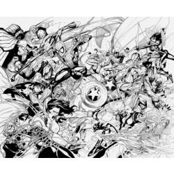 Coloring page: Avengers (Superheroes) #74051 - Printable coloring pages
