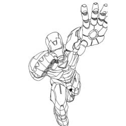 Coloring page: Avengers (Superheroes) #74080 - Free Printable Coloring Pages