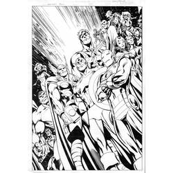 Coloring page: Avengers (Superheroes) #74089 - Free Printable Coloring Pages