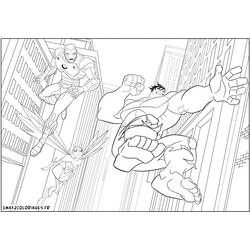 Coloring page: Avengers (Superheroes) #74090 - Free Printable Coloring Pages