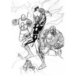 Coloring page: Avengers (Superheroes) #74092 - Free Printable Coloring Pages