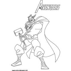 Coloring page: Avengers (Superheroes) #74114 - Free Printable Coloring Pages