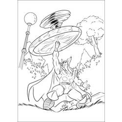 Coloring page: Avengers (Superheroes) #74122 - Free Printable Coloring Pages
