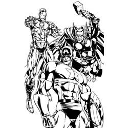 Coloring page: Avengers (Superheroes) #74162 - Free Printable Coloring Pages