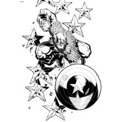 Coloring page: Avengers (Superheroes) #74261 - Free Printable Coloring Pages