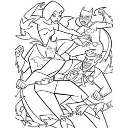 Coloring page: Batgirl (Superheroes) #77762 - Free Printable Coloring Pages