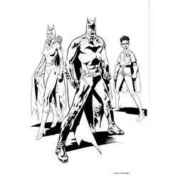 Coloring page: Batgirl (Superheroes) #77831 - Free Printable Coloring Pages