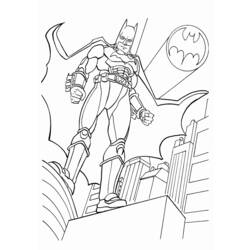 Coloring page: Batman (Superheroes) #76832 - Free Printable Coloring Pages