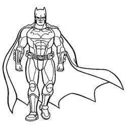Coloring page: Batman (Superheroes) #76843 - Printable coloring pages