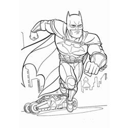 Coloring page: Batman (Superheroes) #76850 - Free Printable Coloring Pages