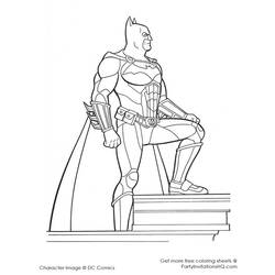 Coloring page: Batman (Superheroes) #76864 - Free Printable Coloring Pages