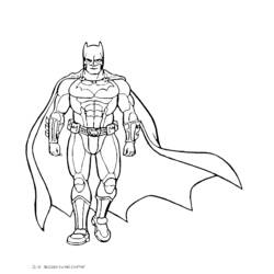 Coloring page: Batman (Superheroes) #76871 - Printable coloring pages