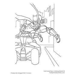 Coloring page: Batman (Superheroes) #76900 - Free Printable Coloring Pages