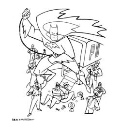 Coloring page: Batman (Superheroes) #76930 - Printable coloring pages