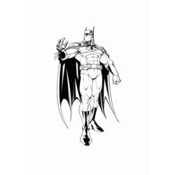 Coloring page: Batman (Superheroes) #76933 - Free Printable Coloring Pages