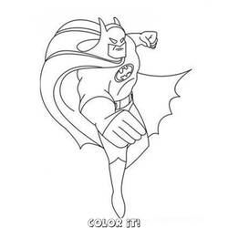 Coloring page: Batman (Superheroes) #76969 - Printable coloring pages