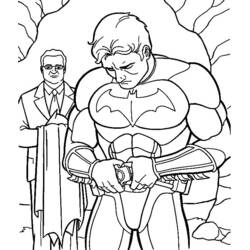 Coloring page: Batman (Superheroes) #76983 - Free Printable Coloring Pages