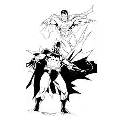 Coloring page: Batman (Superheroes) #76987 - Free Printable Coloring Pages