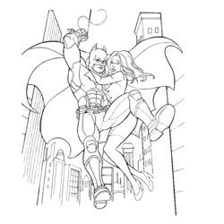 Coloring page: Batman (Superheroes) #77002 - Free Printable Coloring Pages