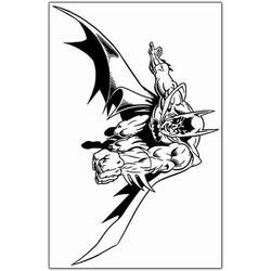 Coloring page: Batman (Superheroes) #77051 - Free Printable Coloring Pages