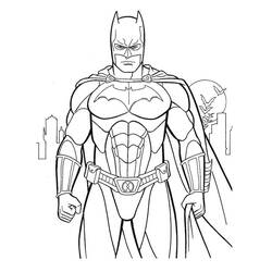Coloring page: Batman (Superheroes) #77061 - Printable coloring pages
