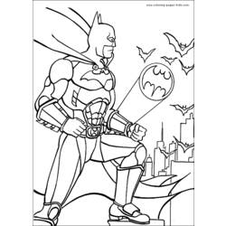 Coloring page: Batman (Superheroes) #77104 - Free Printable Coloring Pages