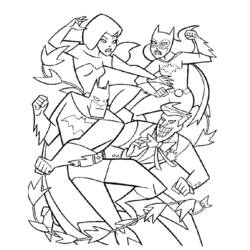 Coloring page: Batman (Superheroes) #77110 - Free Printable Coloring Pages