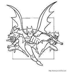 Coloring page: Batman (Superheroes) #77112 - Free Printable Coloring Pages