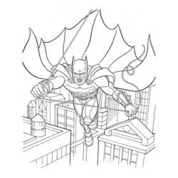 Coloring page: Batman (Superheroes) #77170 - Free Printable Coloring Pages