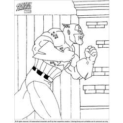 Coloring page: Captain America (Superheroes) #76716 - Free Printable Coloring Pages