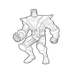 Coloring page: Colossus (Superheroes) #82906 - Printable Coloring Pages