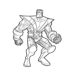 Coloring page: Colossus (Superheroes) #82931 - Printable Coloring Pages