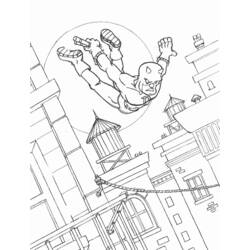 Coloring page: Daredevil (Superheroes) #78214 - Printable coloring pages