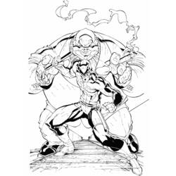 Coloring page: Daredevil (Superheroes) #78235 - Printable coloring pages