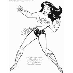 Coloring page: DC Comics Super Heroes (Superheroes) #80124 - Free Printable Coloring Pages