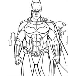 Coloring page: DC Comics Super Heroes (Superheroes) #80145 - Printable coloring pages